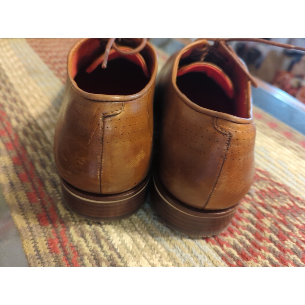 Men's Cole Haan Washington Grand Laser Chesnut Wingtip Oxford - 9 M - C24523 - Picture 5 of 10